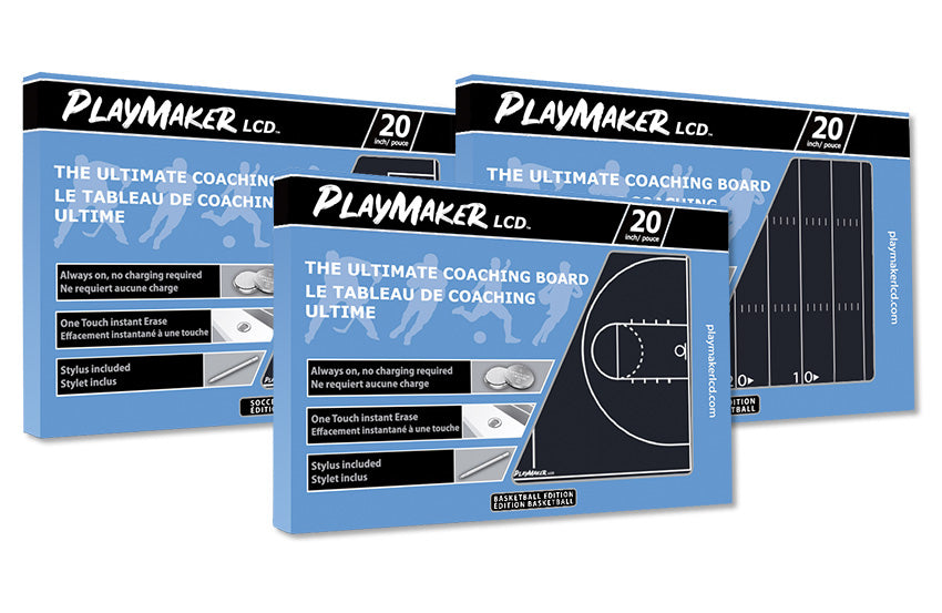 20" Playmaker LCD Coaching Board Basketball